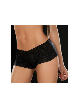 Boyshort dentelle Noir- MAL90BLK